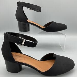 NEW Style & Co Women’s Alinaa Block Heel Dress Pumps Black Size 9.5M